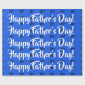 幸せな父の日の包装紙 ラッピングペーパー (フラット)
