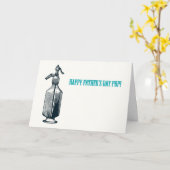 幸せな父の日の破裂音! カード (黄色い花)