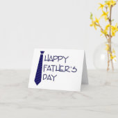幸せな父の日カード カード (黄色い花)
