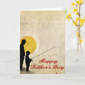 幸せな父の日カード カード (黄色い花)