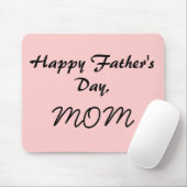 幸せな父の日、お母さん マウスパッド (マウス)