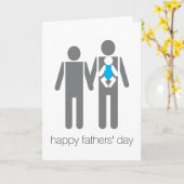 幸せな父の日!! カード (黄色い花)