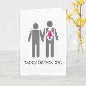 幸せな父の日! カード (黄色い花)