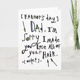 幸せな父の日 カード