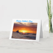 幸せな父の日 カード (正面)