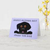 幸せな父の日 カード (黄色い花)