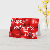 幸せな父の日! カード (黄色い花)