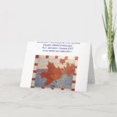 幸せな父の日! カード (裏面)