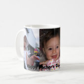 幸せな父の日、ケシピート! コーヒーマグカップ (正面左)