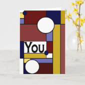 幸せな父の日! パパ-に-あって下さい カード (黄色い花)