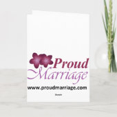 幸せな父の日-フクロウ カード (裏面)