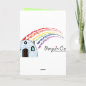 幸せな父の日: ブルドッグ カード (裏面)