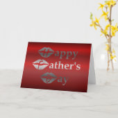 幸せな父の日-妻からの…夫への カード (黄色い花)