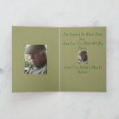 幸せな父の日、祖父 カード (内部)