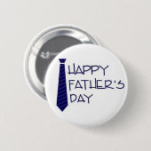 幸せな父の日 缶バッジ (正面&裏面)