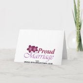 幸せな父の日-象 カード (裏面)