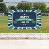 幸せな父の日… i愛 横断幕 (インサイチュ)