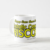 幸せな牛 コーヒーマグカップ (正面左)