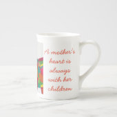 幸せな牛 ボーンチャイナマグカップ (右)