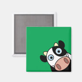 幸せな牛 マグネット (正面/裏面)