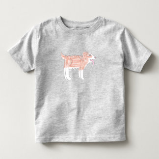 幸せな犬のトドラーTシャツ トドラーTシャツ