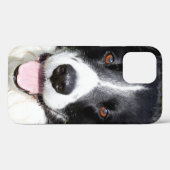 幸せな犬の写真ケースメイトiPhoneケース Case-Mate iPhoneケース (裏面 (横))