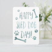 幸せな犬の日 招待状 (スタンド正面)