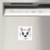 幸せな犬の顔 マグネット (インサイチュ (食洗機))