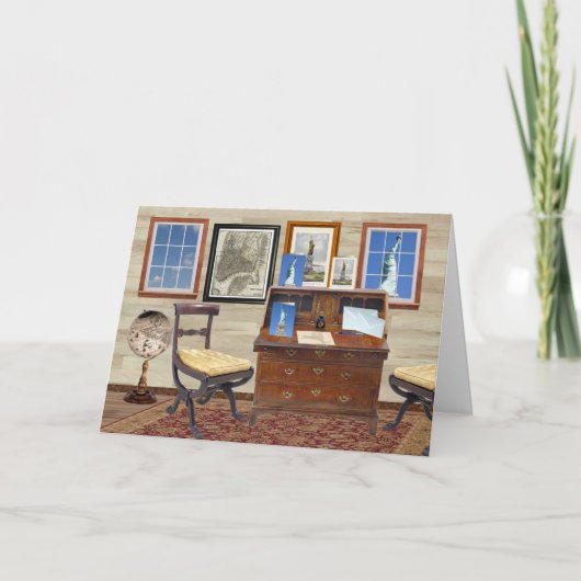 幸せな独立記念日 カード (正面)