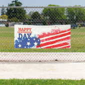 幸せな独立記念日 横断幕 (インサイチュ)