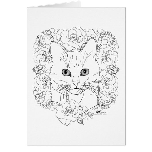 幸せな猫たちに感謝 (正面)