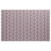 幸せな猫の虹 ファブリック (ヤード)