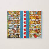 幸せな猫 ジグソーパズル (横)