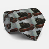 幸せな猫 ネクタイ (ロール)