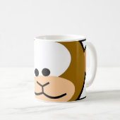 幸せな猿 コーヒーマグカップ (正面右)