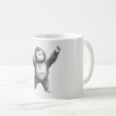 幸せな猿 コーヒーマグカップ (正面右)