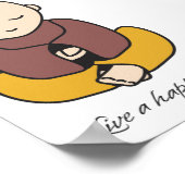 幸せな生活を送る ポスター (角)