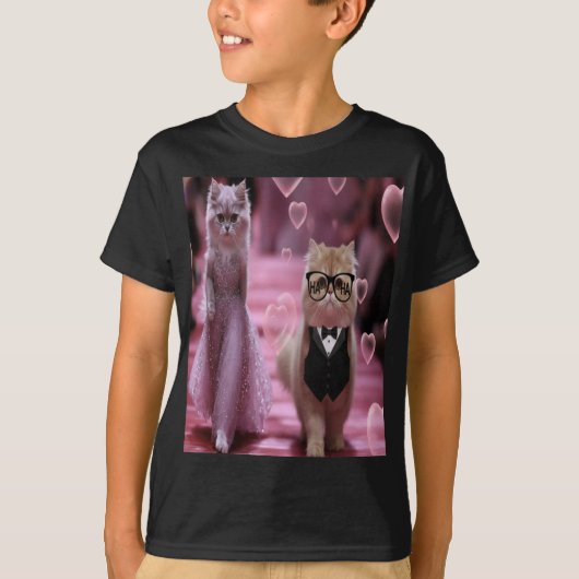 幸せな生活 Tシャツ (正面)