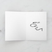 幸せな男の日、パパ! カード (内部)