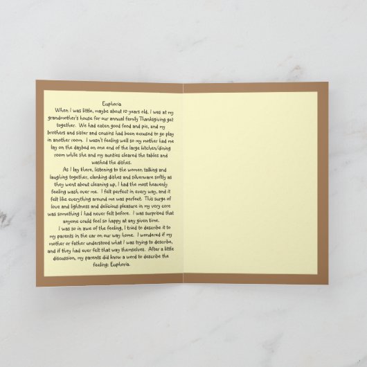 幸せな病気の女気にの子が病気で寝る カード (内部)