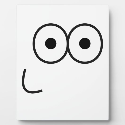 幸せな目と口 – プラーク (正面)