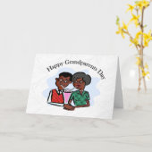 幸せな祖父母Day2 カード (黄色い花)