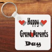 幸せな祖父親日 キーホルダー (正面)