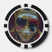 幸せな私の顔 ポーカーチップ (正面)