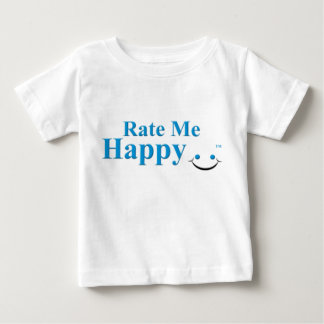 幸せな私を評価して下さい ベビーTシャツ