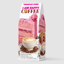 幸せな私 5 コーヒー、340g袋、ダークロースト、フラット