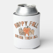 幸せな秋ブラシ彼らすべての歯科歯科歯科用歯歯 缶クーラー (缶正面)