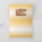 幸せな秋 カード (内部)