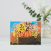 幸せな秋 ポストカード (スタンド正面)