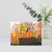 幸せな秋 ポストカード (スタンド正面)